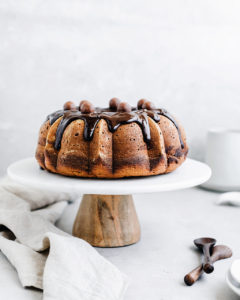 Pumpkin Chocolate Swirl Bundt Cake