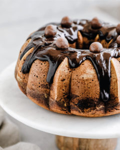 Pumpkin Chocolate Swirl Bundt Cake