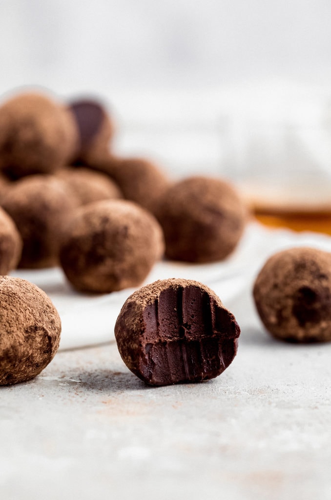 Cocktail Time Boozy Dark Chocolate Truffles