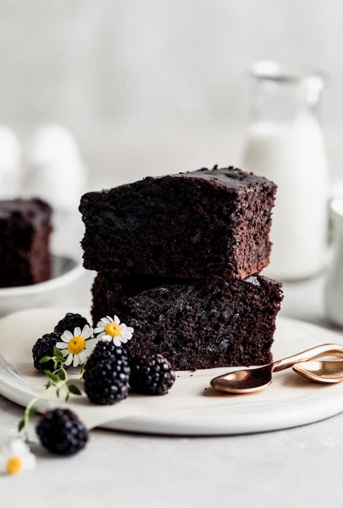 fudgy brownies, blackout brownies