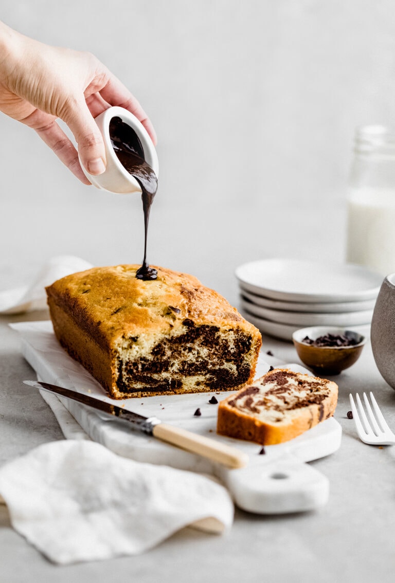 The Easiest Marble Cake