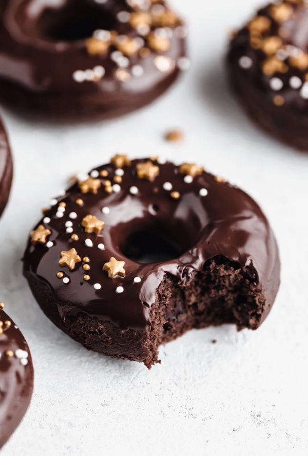 Triple Chocolate Donuts (+Vegan option) - Yoga of Cooking