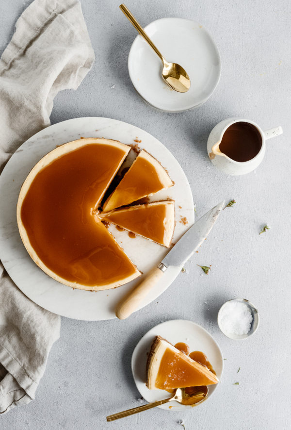 Best Ever Caramel Cheesecake - Yoga Of Cooking