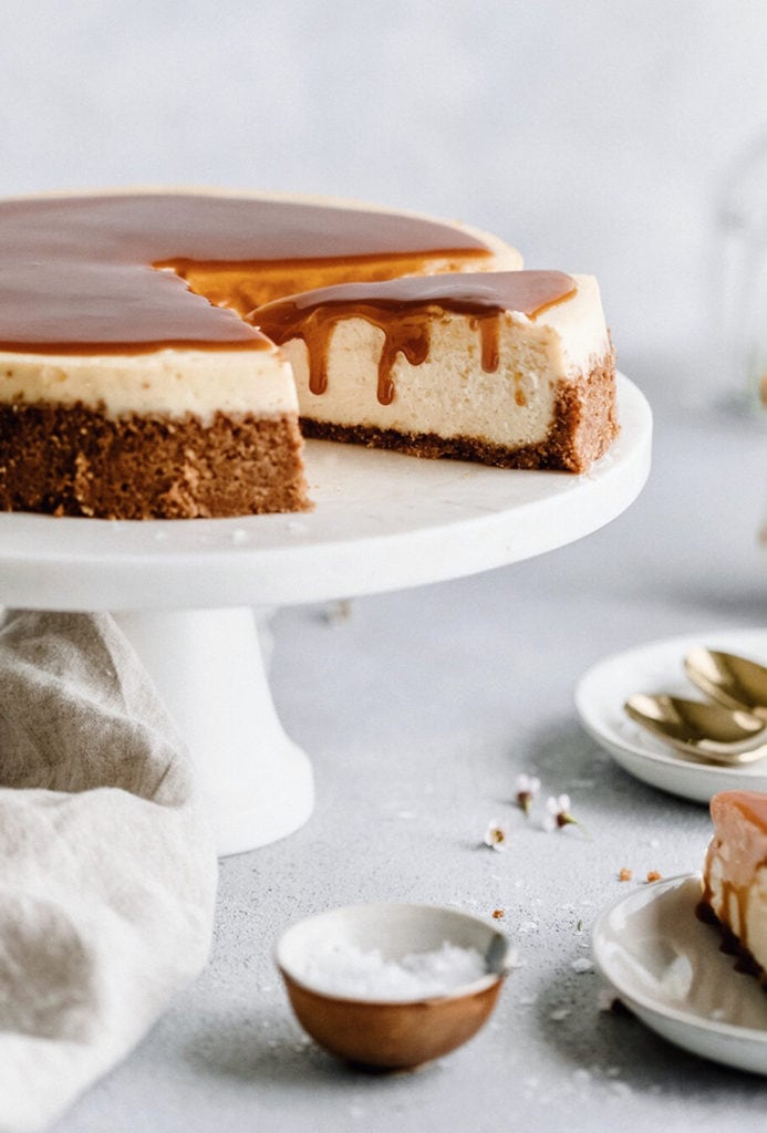 caramel cheesecake