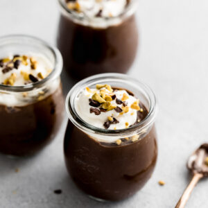 healthy chocolate mousse