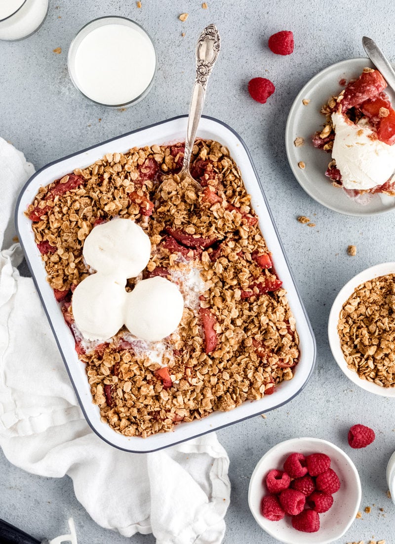 Caramel Apple Cobbler Recipe Caramel Apple Crisp with Granola Yoga of Cooking