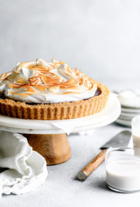 S'mores Meringue Pie - Yoga of Cooking