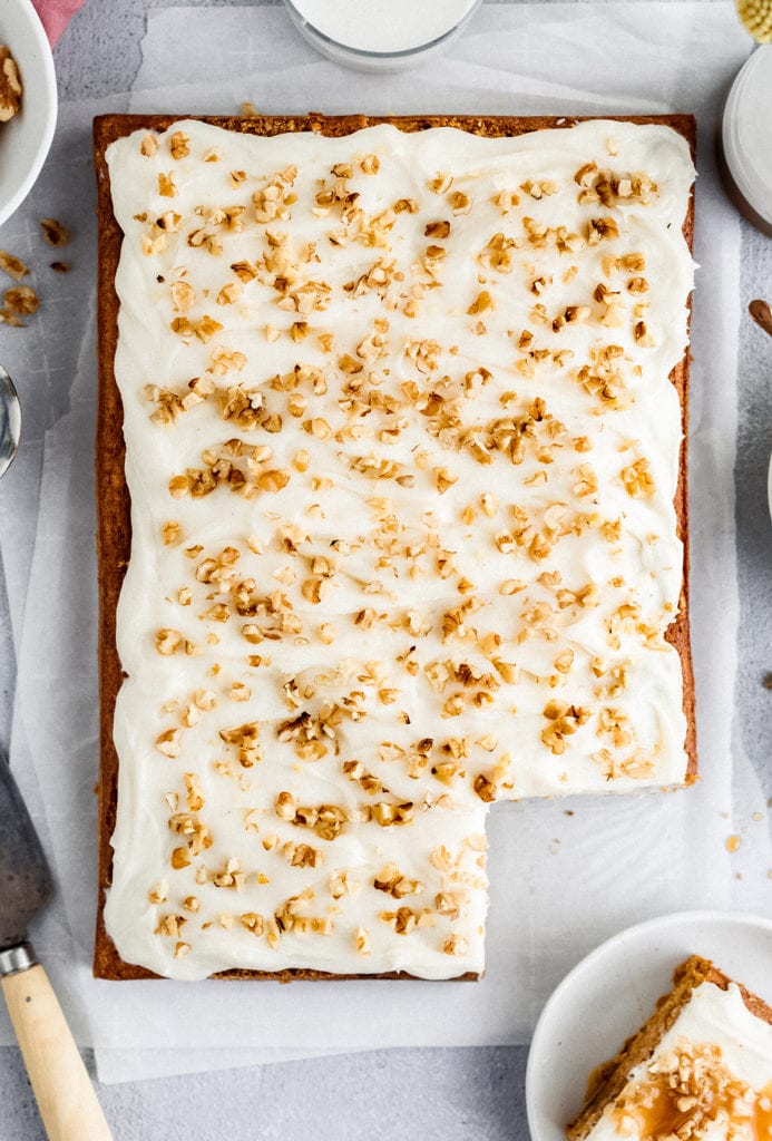 healthy carrot cake