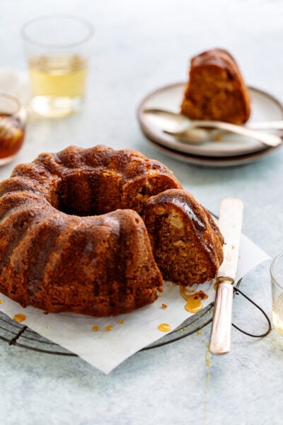 A classic Honey Apple Cake that's delicious and easy to make. Perfect for any occasion! You'll definitely want to save this recipe!