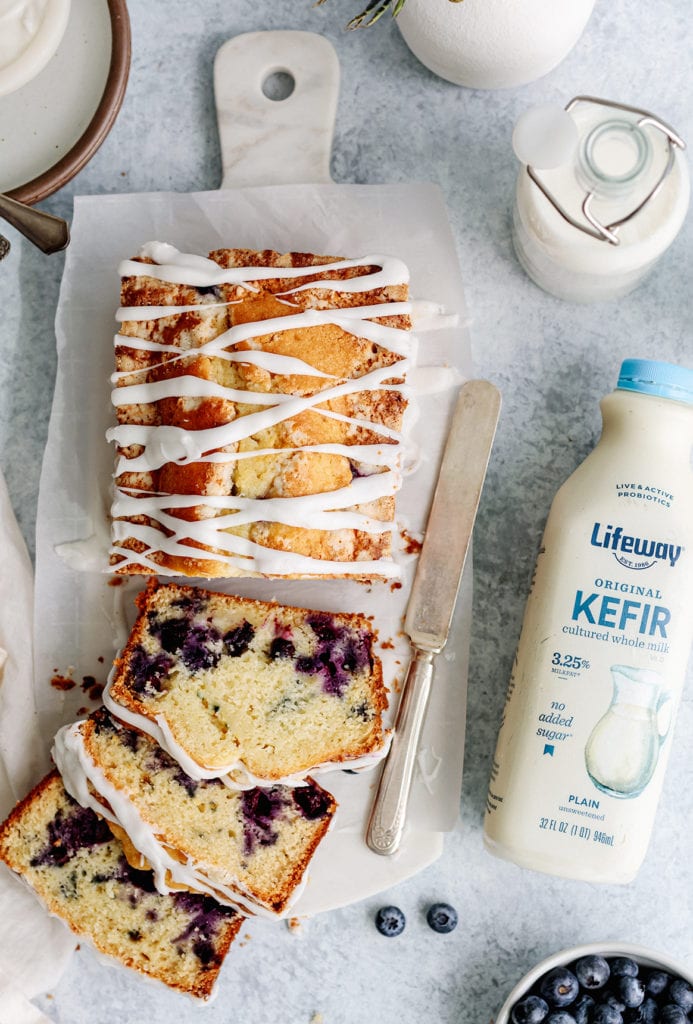 This Blueberry Streusel Quick Bread is an easy one-bowl recipe, perfect for breakfast or afternoon snack. 