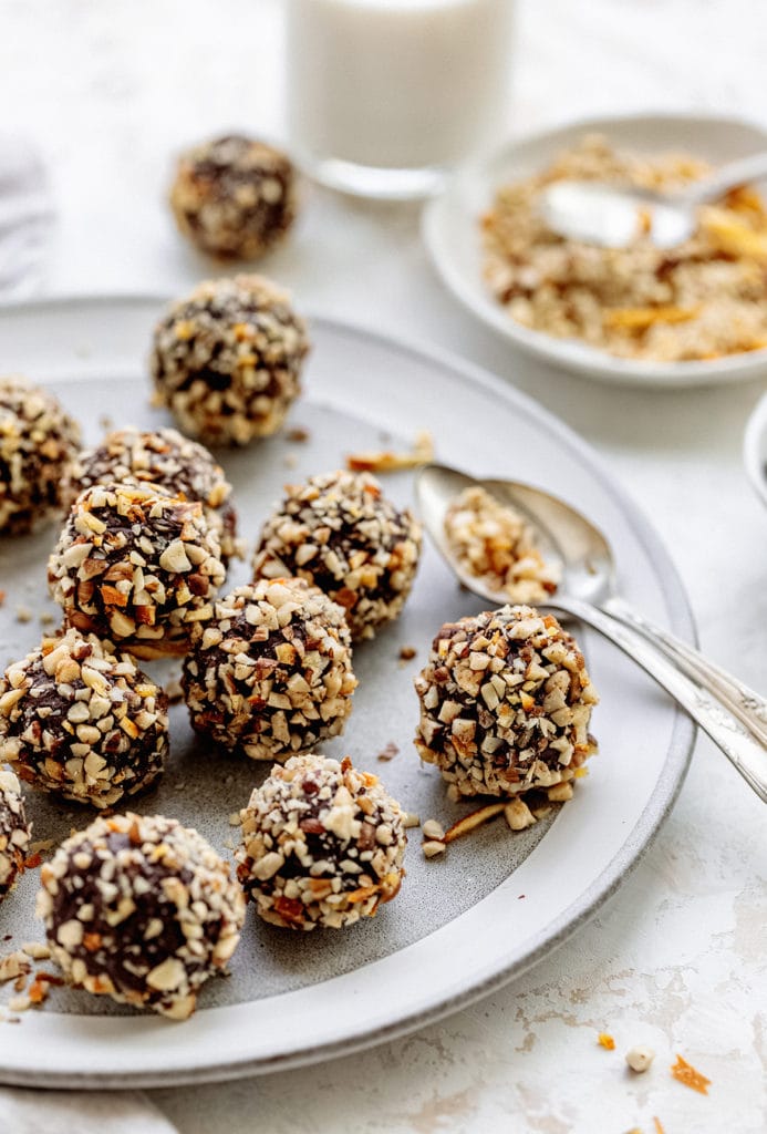 Chocolate Orange Truffles with CBD - Yoga of Cooking