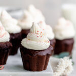 mexican hot chocolate peppermint cupcakes