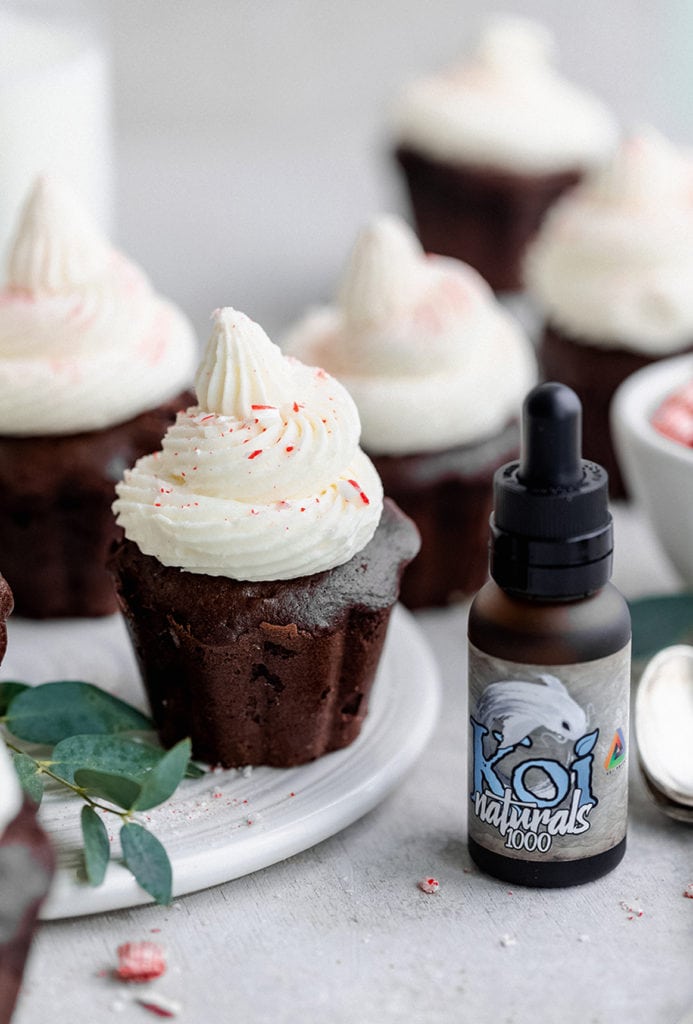 mexican hot chocolate peppermint cupcakes