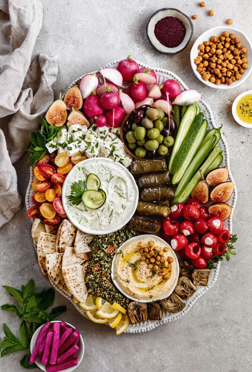 How to make a Mezze Platter - Yoga of Cooking