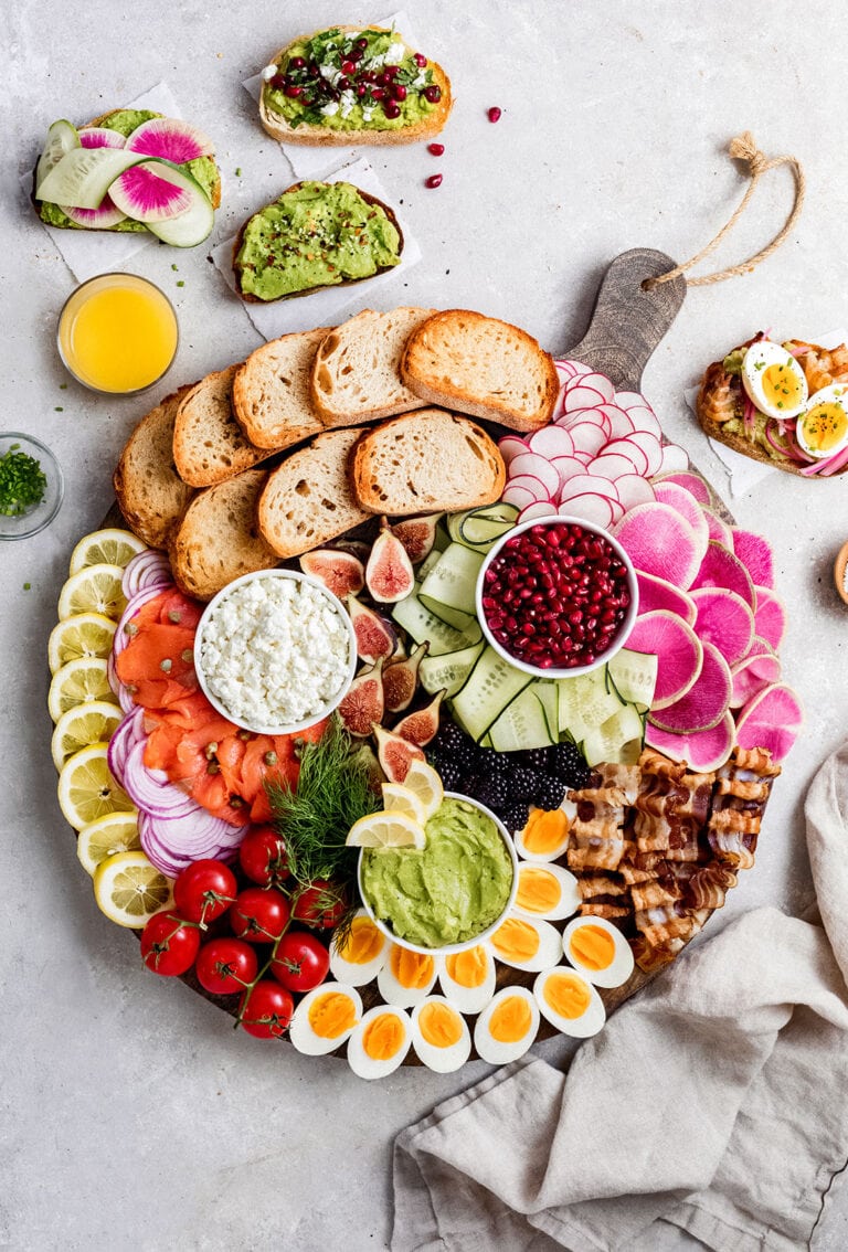 The Ultimate Avo Toast Brunch Board