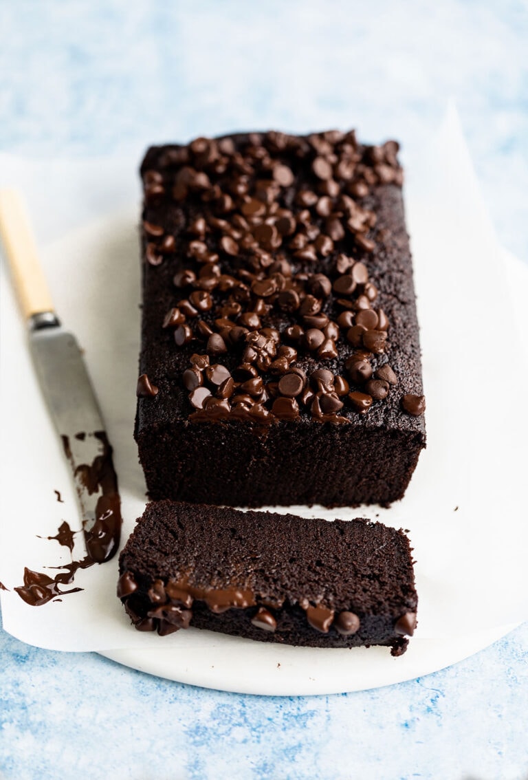 Fudgy Chocolate Loaf Cake