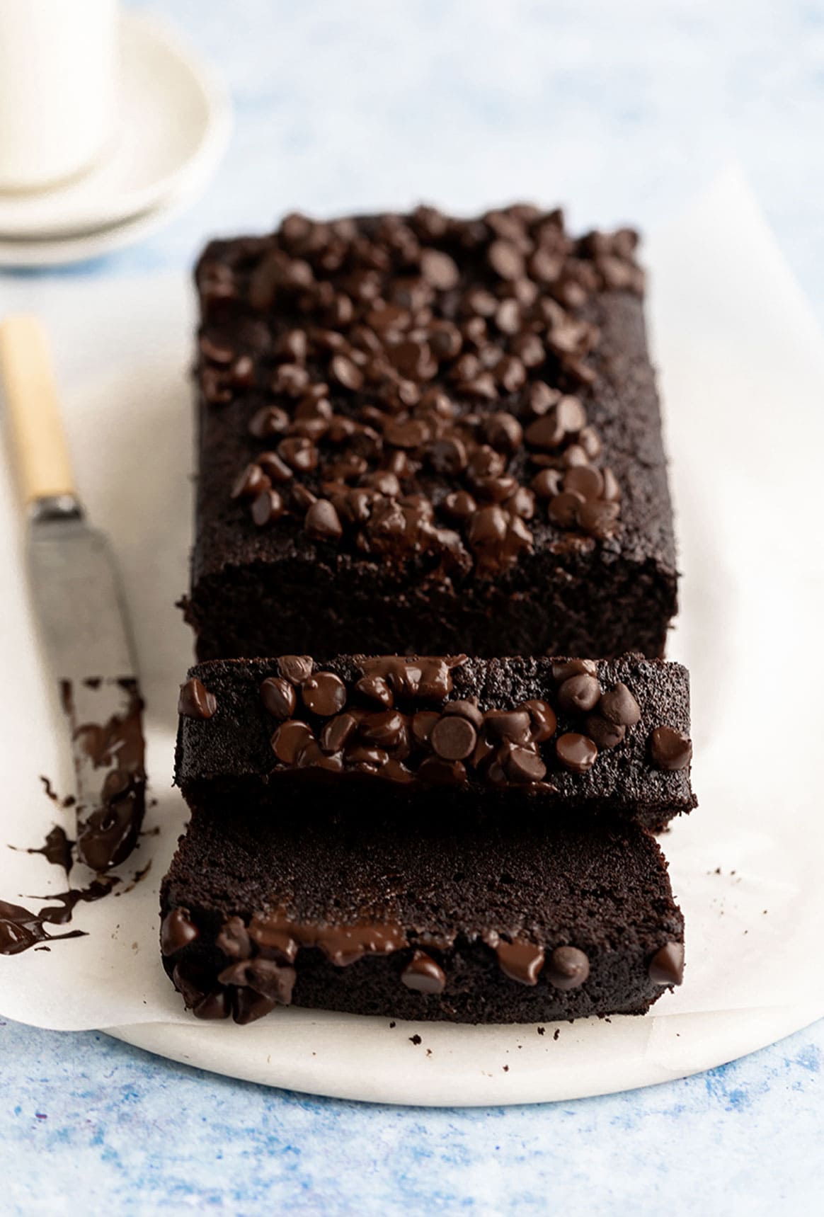 Fudgy Chocolate Loaf Cake - Yoga of Cooking