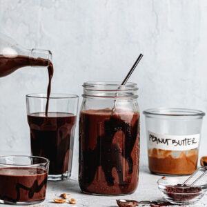 chocolate peanut butter cup smoothie