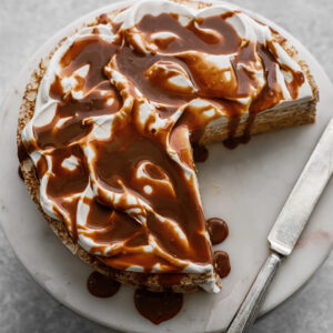 Whipped Cream and dulce de leche crepes