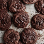 double chocolate brownie cookies