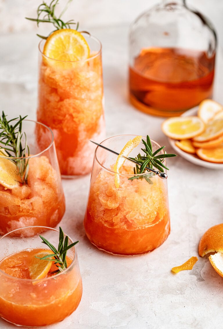 Minneola Aperol Granita