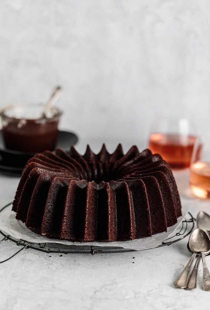 chocolate olive oil cake