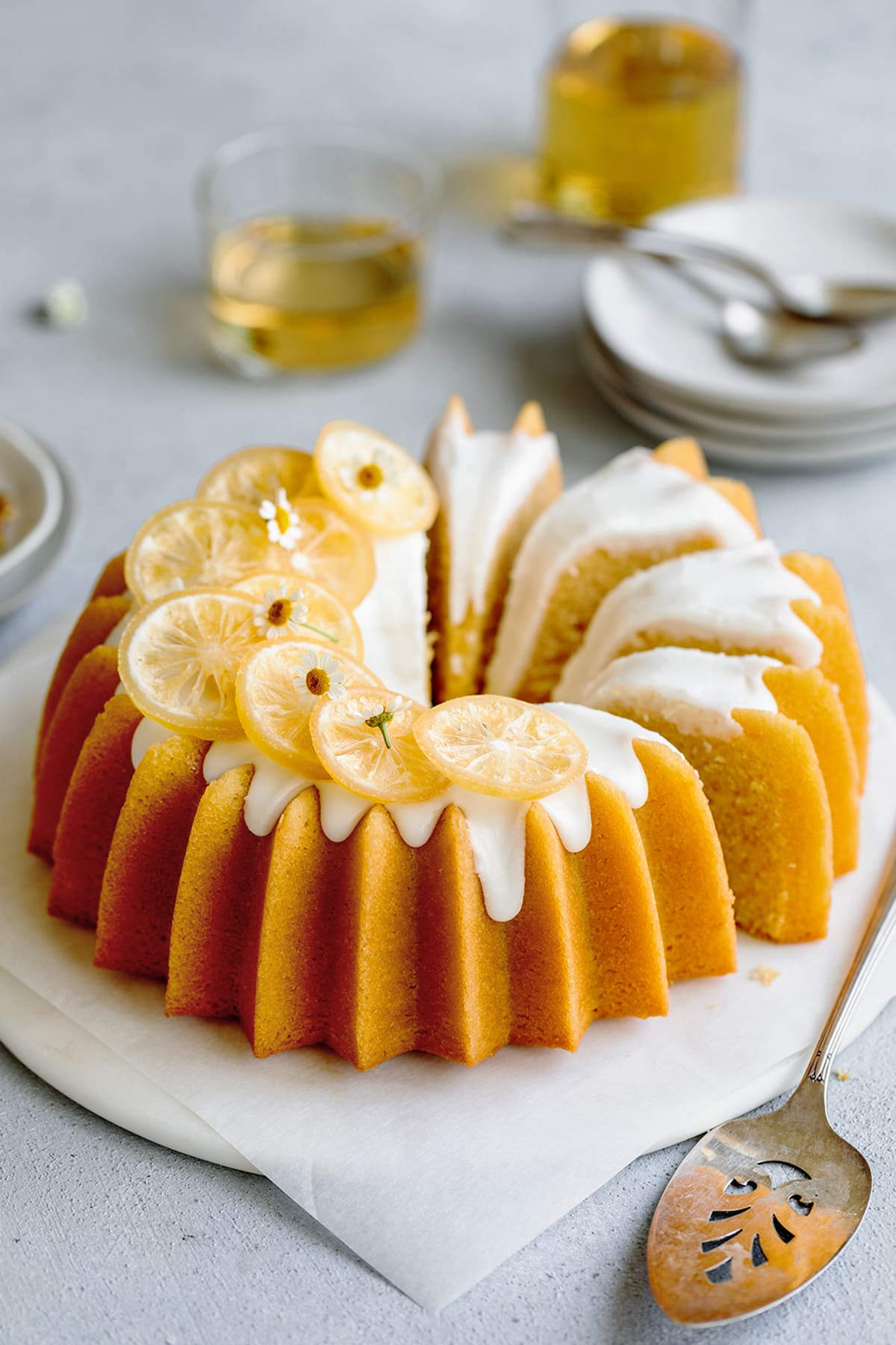 Lemon Olive Oil Bundt Cake is a tender and delicious Italian-style cake bursting with bright lemon flavor. This wonderfully light cake topped with lemon glaze is easy to make, perfect for any occasion.